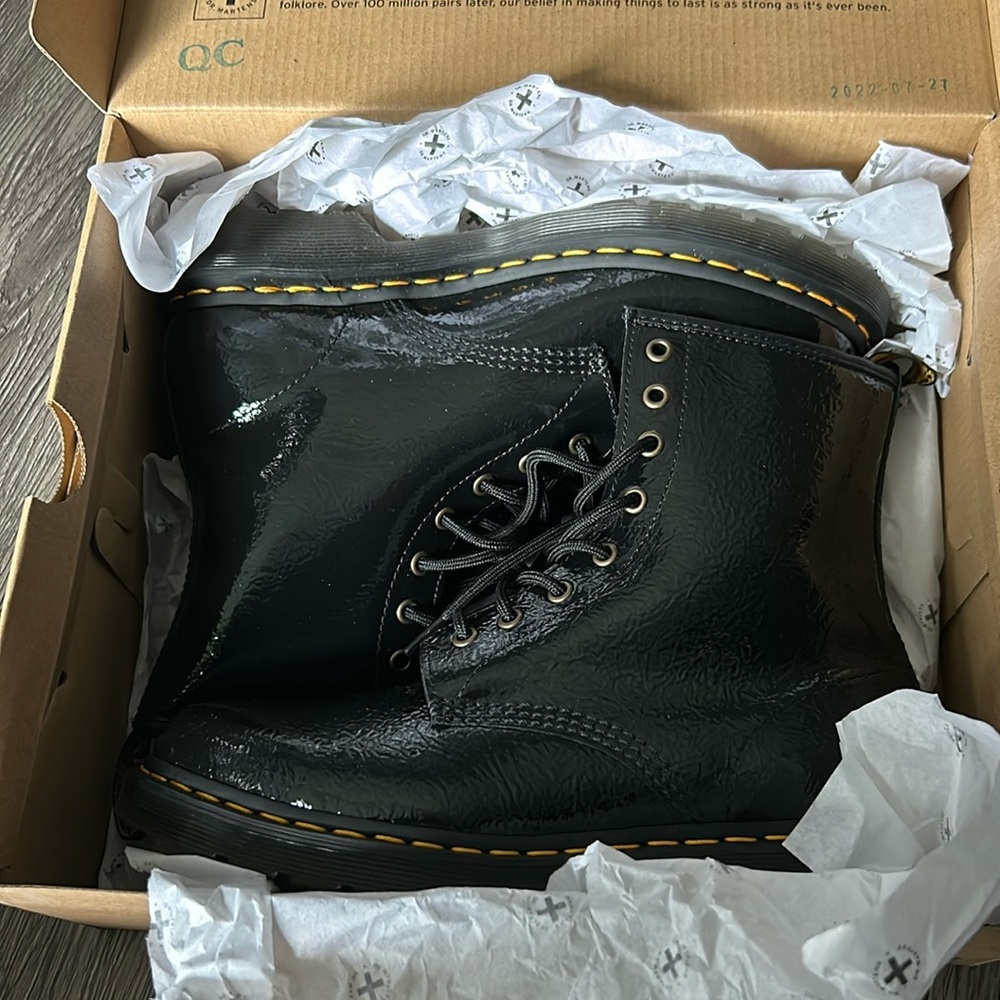 Dr Martens Black Patent leather